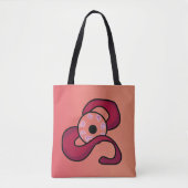 raadselachtig verstrengeld oog tote bag (Voorkant)