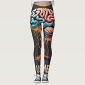 raadselachtige cortex leggings (Voorkant)