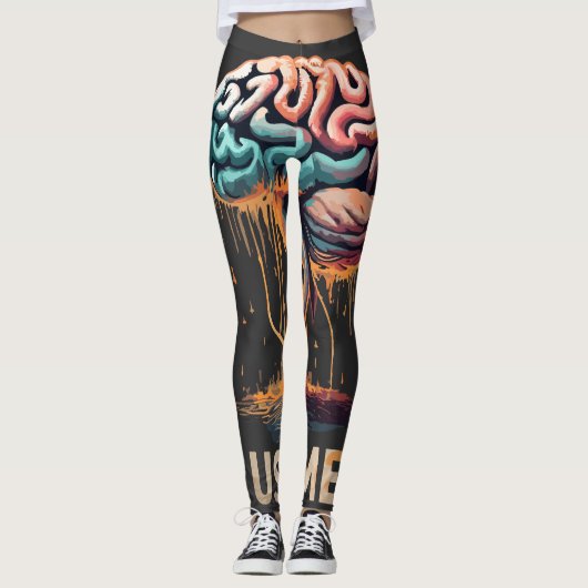 raadselachtige cortex leggings (Voorkant)