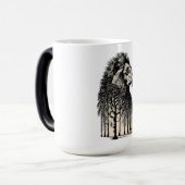 raadselachtige schaduwen magische mok (Voorkant links)