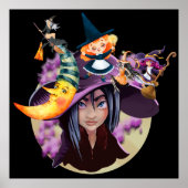 raadselachtige schoonheid poster (Voorkant)