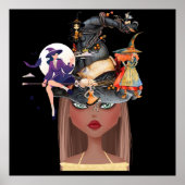 raadselachtige schoonheid poster (Voorkant)