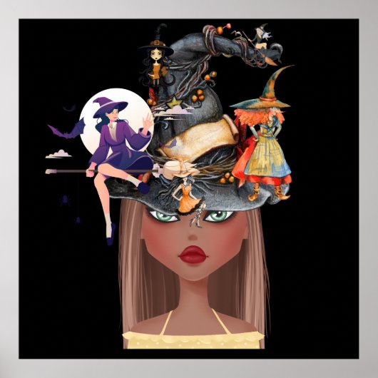 raadselachtige schoonheid poster (Voorkant)