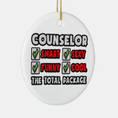 Raadsman... Het totale pakket Keramisch Ornament (Rechts)