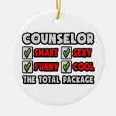 Raadsman... Het totale pakket Keramisch Ornament (Voorkant)