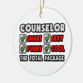 Raadsman... Het totale pakket Keramisch Ornament (Links)