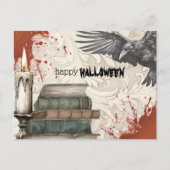 raaf | Boeken | Halloween kaars Feestdagenkaart (Voorkant)