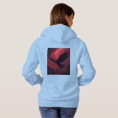 Raaf Hoodie (Achterkant volledig)