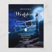 Raaf in het maanlicht Donkere lucht Goth huwelijks (Voorkant)