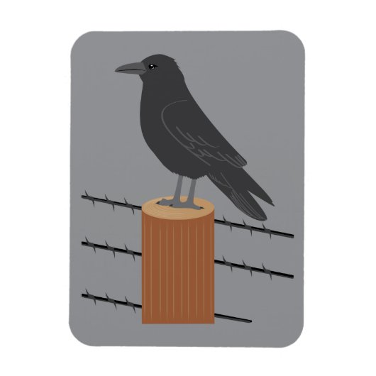 Raaf Magneet (Verticaal)