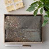 Raaf op een pompoen decoupage kunst tissuepapier (Geschenk)