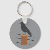 Raaf Sleutelhanger (Voorkant)