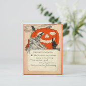 Raaf van de Kat van de Lantaarn van de Hefboom O Briefkaart (Staand voorkant)