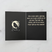 Raaf van de Maanverlichte Kam Kaart (Binnen)