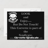 Raak briefkaart niet aan (Voorkant / Achterkant)