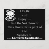 Raak briefkaart niet aan (Voorkant)