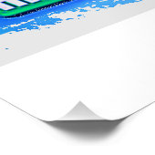 Raak dat aan als Button Perfect Poster (Hoek)