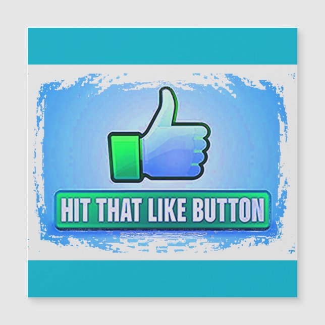 Raak dat als Button magnetische Kaart (Voorkant)