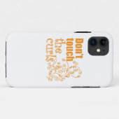 Raak de Curls niet aan. Case-Mate iPhone Case (Achterkant (horizontaal))