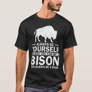 Raak de Fluffy Koeien Buson Buffalo Nationaal Park T-shirt