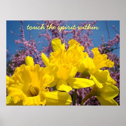 raak de geest binnen Art Prints Gele Narcis (Voorkant)