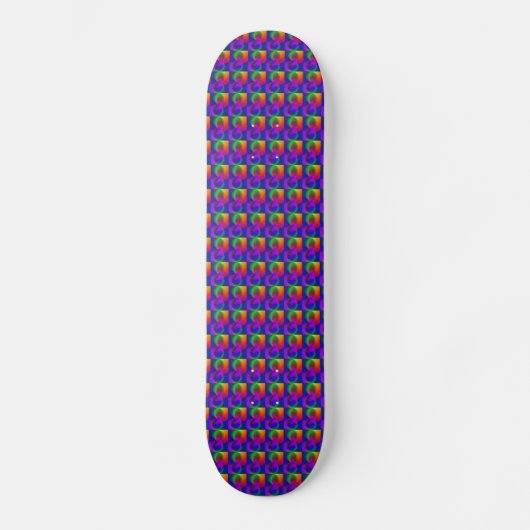 Raak de hemel aan persoonlijk skateboard (Voorkant)