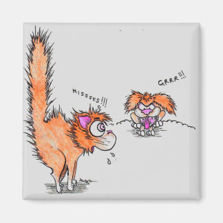 Raak de kat aan magneet