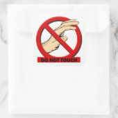 Raak de Sticker niet aan (Tas)