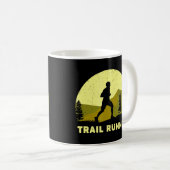 Raak de Trail Run Ultra Trail Running Koffiemok (Voorkant rechts)