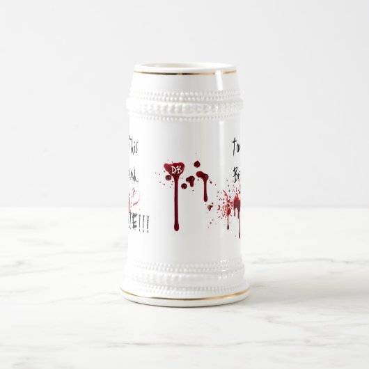 Raak dit bier aan en sterf bierpul (Center)