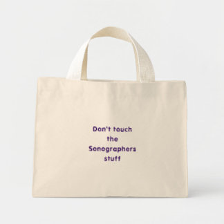 Raak het Sonograpspul niet aan Mini Tote Bag