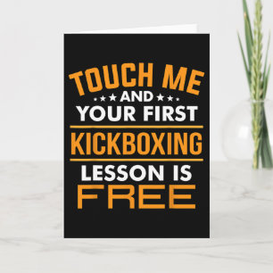 Raak Me Aan En Je Eerste Kickboklessen Is Gratis Kaart