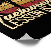 Raak me aan en je eerste Taekwondo-les is: Poster (Hoek)