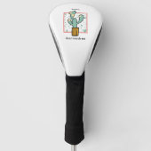 Raak me alsjeblieft niet aan golfheadcover (Voorkant)