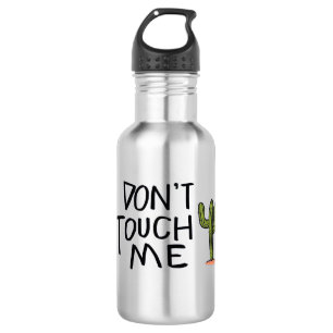 Raak me niet aan Cactus Funny Waterfles