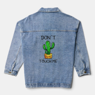 Raak me niet aan Denim Jacket