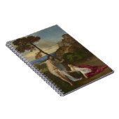 Raak me niet aan (door Titiaan) Notitieboek (Rechterzijde)