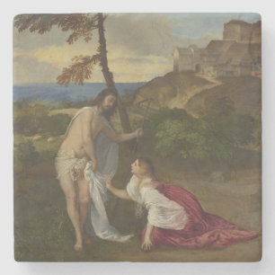 Raak me niet aan (door Titiaan) Stenen Onderzetter