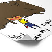 Raak me niet aan poster (Hoek)