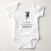 Raak me niet aan romper (Voorkant)