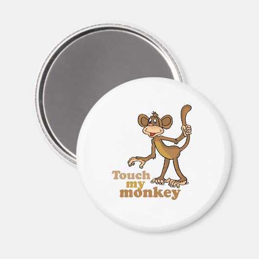 RAAK MIJN AAP AAN MAGNEET (Voorkant / Achterkant)