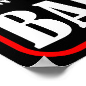 Raak mijn ballen niet aan poster (Hoek)