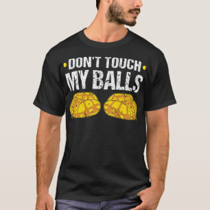 Raak mijn ballen niet aan Python Snake T-shirt