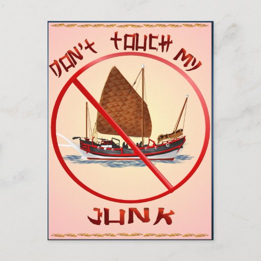 Raak mijn Briefkaart niet aan (Voorkant)