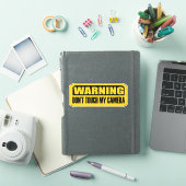 Raak mijn camera niet aan sticker (iPad Cover)