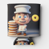 Raak mijn donuts niet aan, Koelbox Blikjeskoeler (Voorkant)