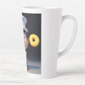 Raak mijn donuts niet aan, latte Mok (Rechts)