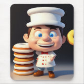 Raak mijn donuts niet aan, Mousepad Muismat (Voorkant)