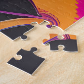 Raak mijn Haar Black Melanin Afro Queen Crown niet Legpuzzel (Zijkant)