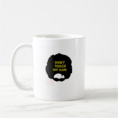 Raak mijn haar niet aan koffiemok (Links)